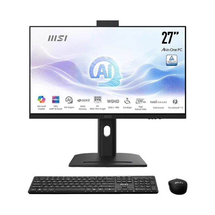کامپیوتر All In One ام اس آی 27 اینچی مدل AM273QP پردازنده Ultra 5 125H رم 16GB حافظه 1TB SSD گرافیک Intel -gallery-8