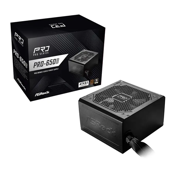 پاور کامپیوتر ازراک ASRock PRO-650B BRONZE توان 650 وات -gallery-6