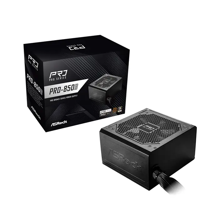 پاور کامپیوتر ازراک ASRock PRO-850B BRONZE توان 850 وات -gallery-5