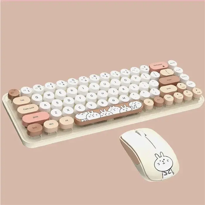 کیبورد و ماوس بیسیم مافی مدل I bean pro، سوییچ ممبران، Tenkeyless -gallery-12