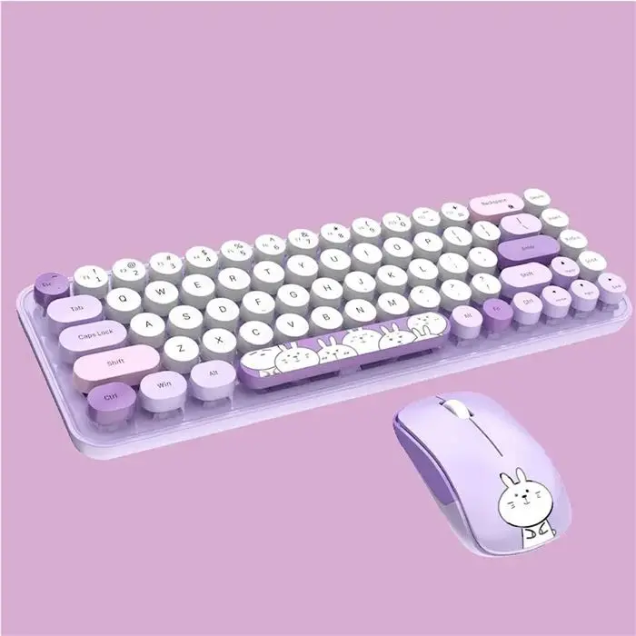 کیبورد و ماوس بیسیم مافی مدل I bean pro، سوییچ ممبران، Tenkeyless -gallery-22