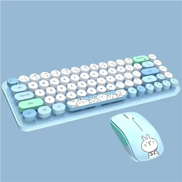 کیبورد و ماوس بیسیم مافی مدل I bean pro، سوییچ ممبران، Tenkeyless -gallery-24