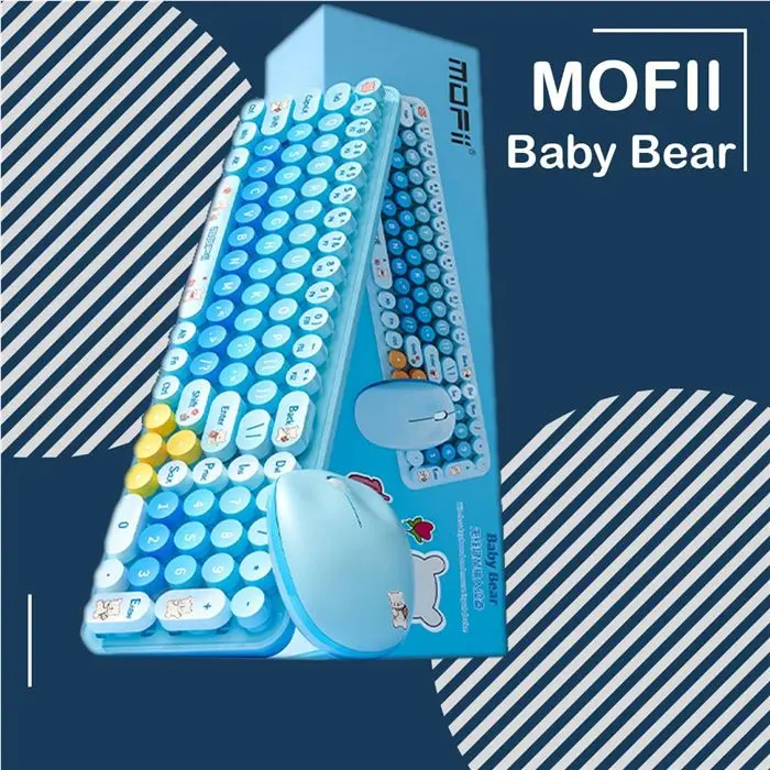 کیبورد و ماوس بی سیم مافی مدل Baby Bear -gallery-12