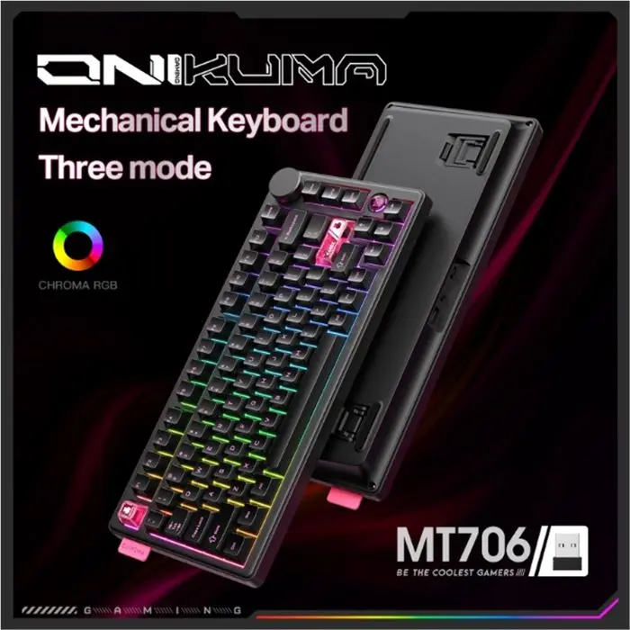 کیبورد بی سیم گیمینگ اونیکوما مدل MT706 -gallery-16