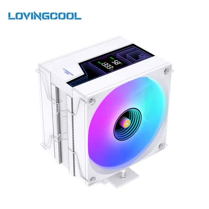 فن پردازنده بادی سفید لاوینگ کول مدل UK6000 PRO WHITE -gallery-4