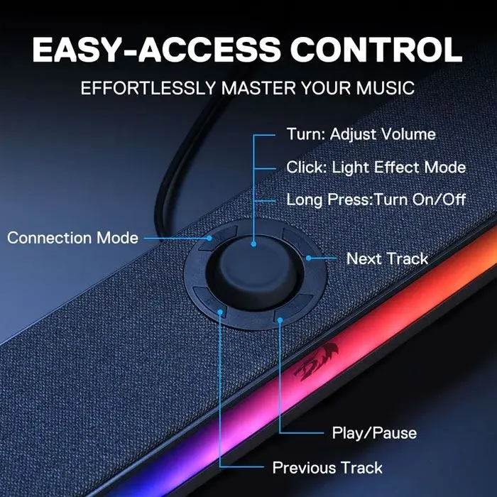 اسپیکر دسکتاپ ردراگون مدل NEO GS515 RGB -gallery-6