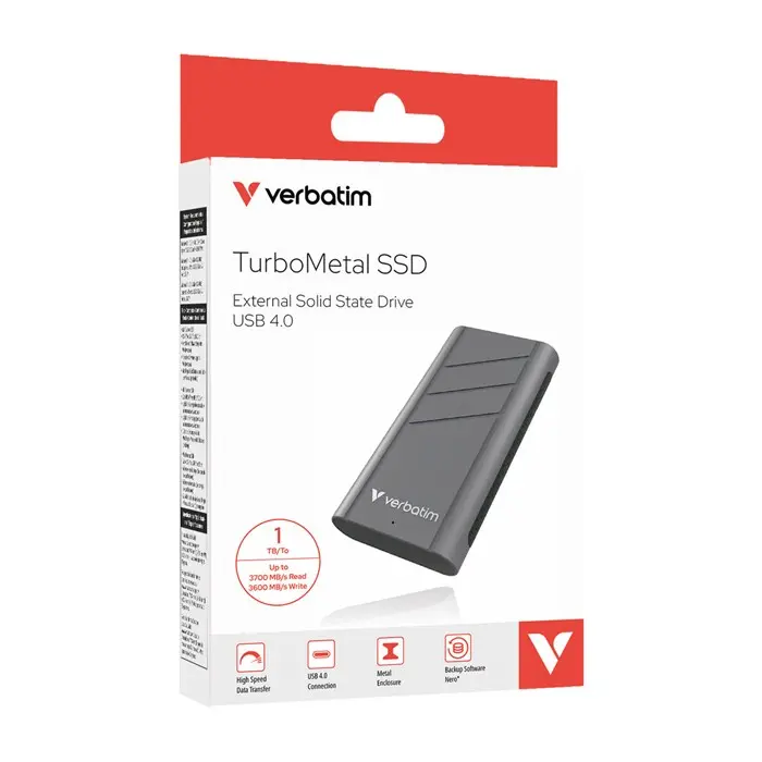 حافظه SSD اکسترنال ورباتیم مدل TurboMetal ظرفیت 1 ترابایت -gallery-1