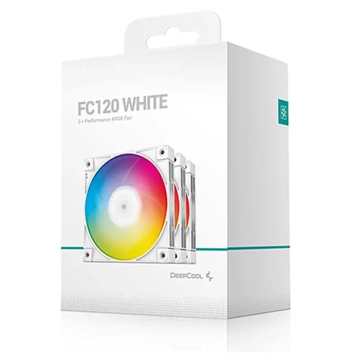 فن خنک کننده کیس دیپ کول Deepcool FC120 WHITE 3 IN 1 -gallery-9