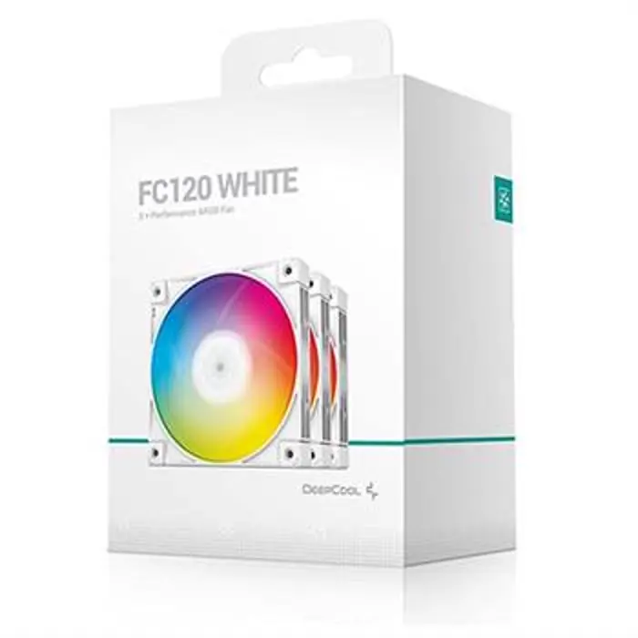 فن خنک کننده کیس دیپ کول Deepcool FC120 WHITE 3 IN 1 -gallery-4