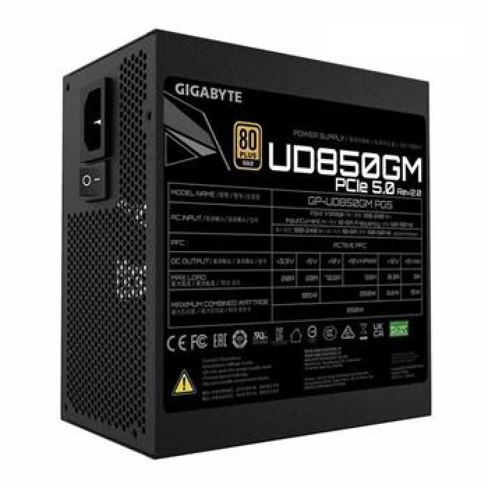 پاور گیگابایت 850 وات Gigabyte UD850GM PG5 ATX.3 Gold Full Modular -gallery-1