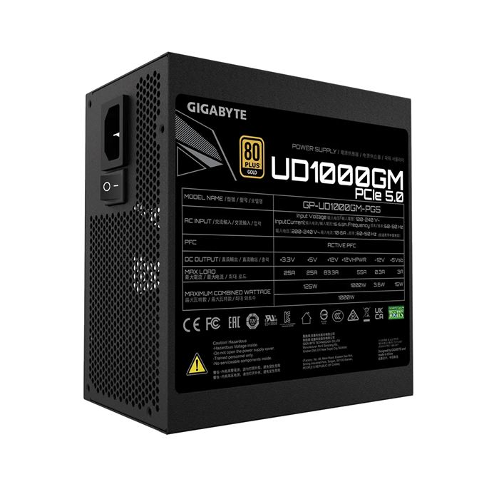 پاور گیگابایت 1000 وات Power Gigabyte UD1000GM PG5 Gold ATX.3 -gallery-11