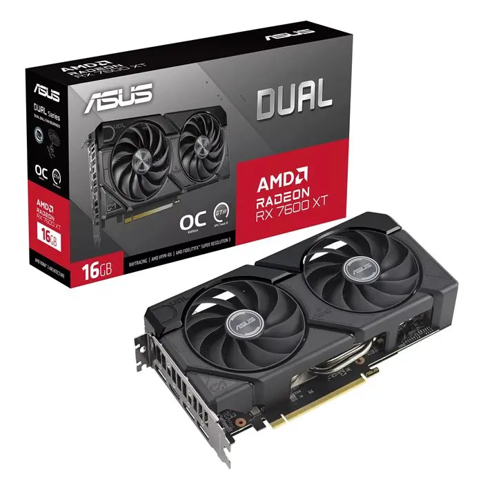 کارت گرافیک ایسوس مدل Dual Radeon RX 7600 XT OC Edition حافظه 16 گیگابایت -gallery-10