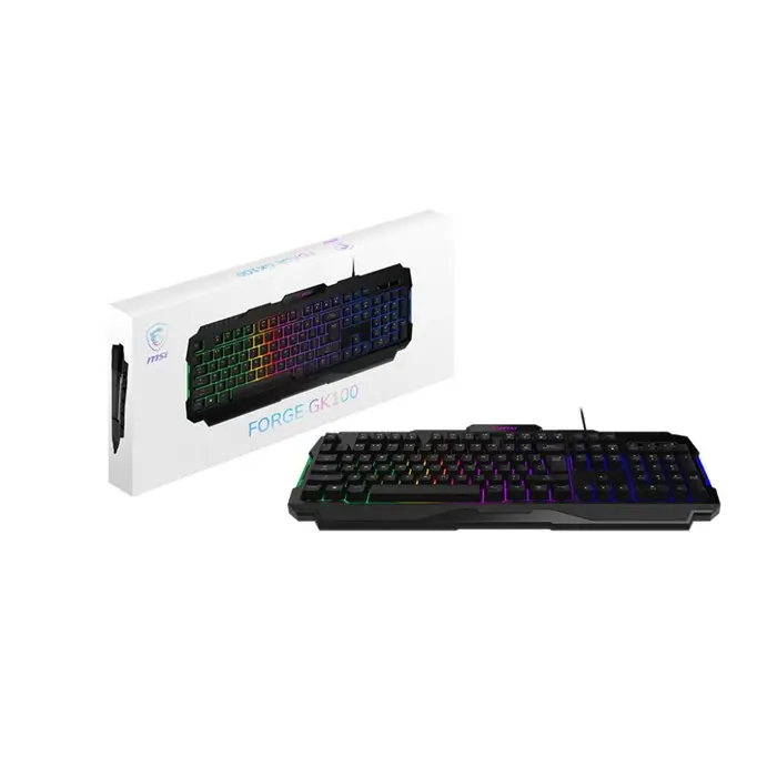 کیبورد Membrane گیمینگ ام اس آی FORGE GK100 -gallery-8