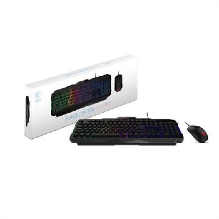 کیبورد و موس گیمینگ ام اس آی FORGE GK100 COMBO -gallery-4