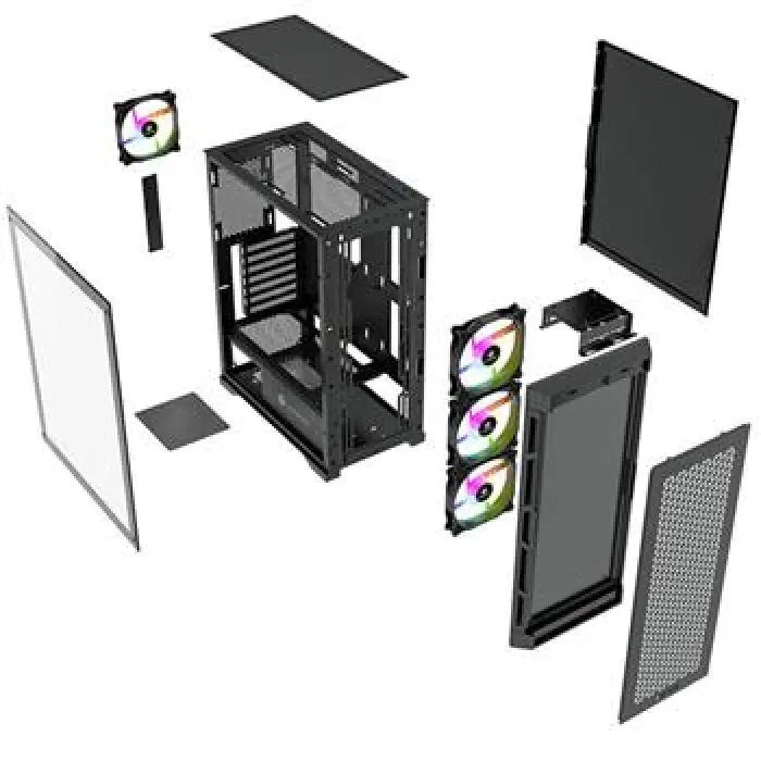 کیس لاجی کی مدل LK-C374B -gallery-8