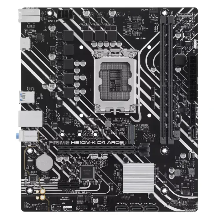 مادربرد ایسوس PRIME H610M-K D4 ARGB -gallery-1