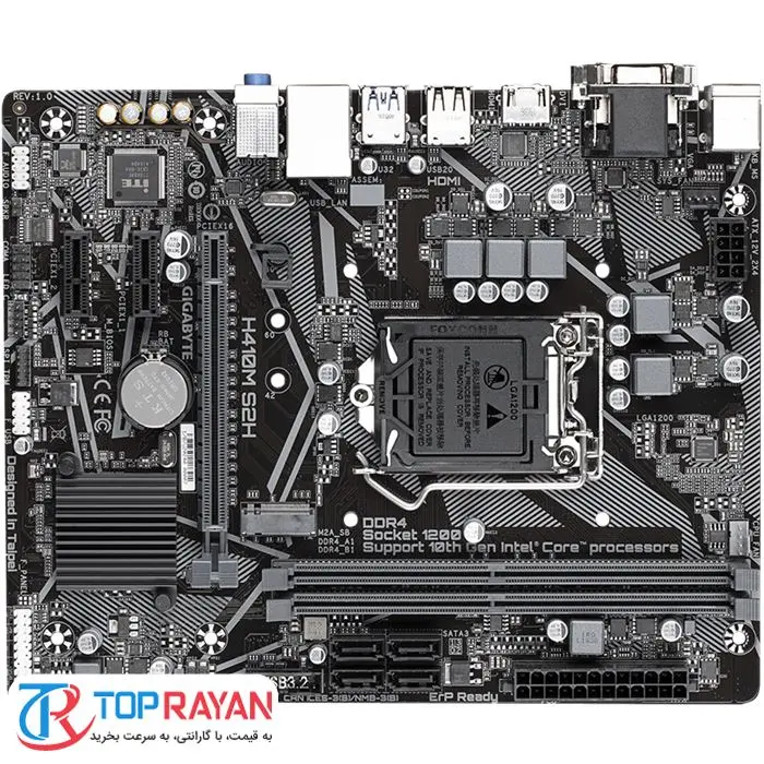 مادربرد گیگابایت مدل H410M S2H سوکت 1200 -gallery-5