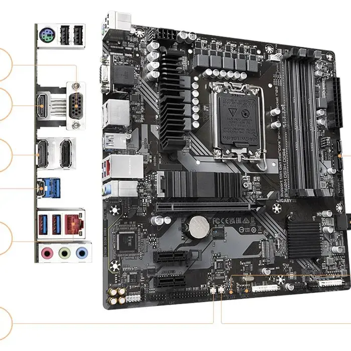 مادربرد گیگابایت Motherboard GigaByte B760M DS3H DDR4 -gallery-6