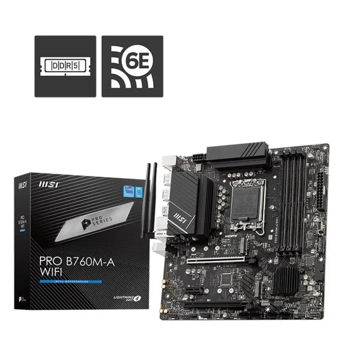 مادربرد ام اس آی PRO B760M-A Wi-Fi DDR5 -gallery-5