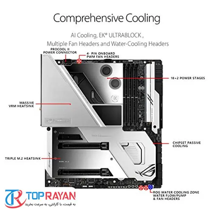 مادربرد ایسوس مدل ROG Maximus XIII Extreme سوکت 1200 -gallery-11