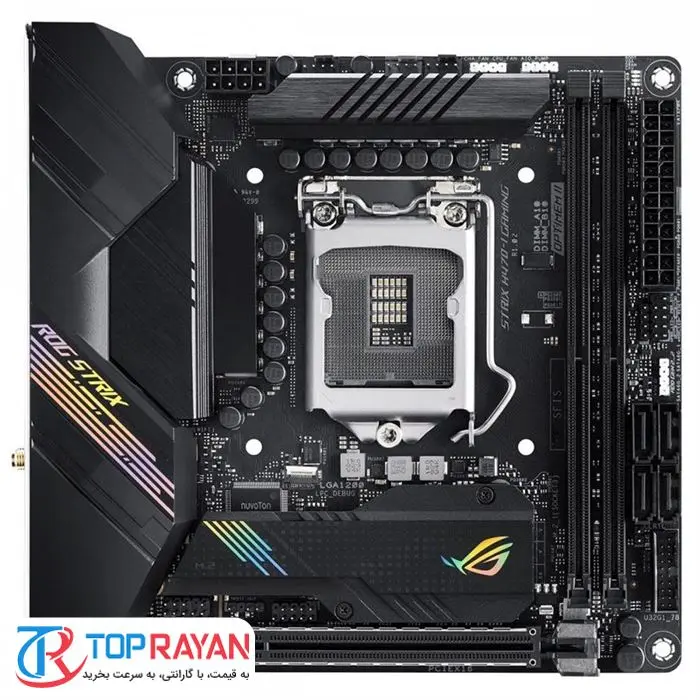 مادربرد ایسوس مدل ROG STRIX H470-I GAMING WI-FI DDR4 سوکت 1200 -gallery-8