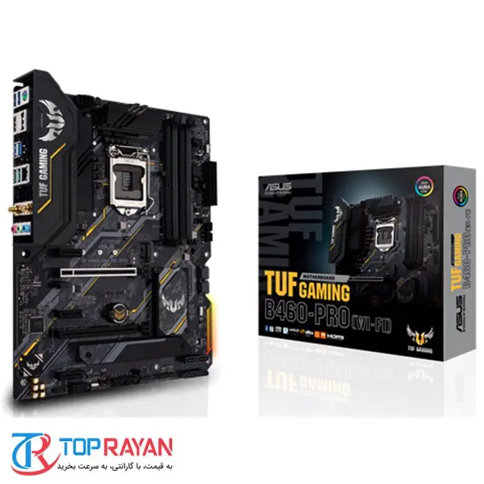 مادربرد ایسوس مدل TUF GAMING B460 PRO WI-FI سوکت 1200 -gallery-5
