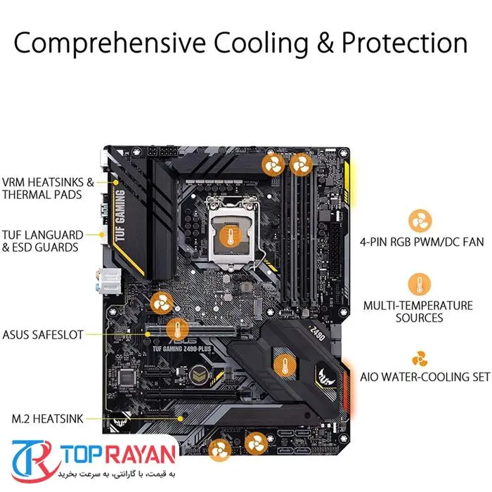 مادربرد ایسوس TUF GAMING Z490-PLUS -gallery-7