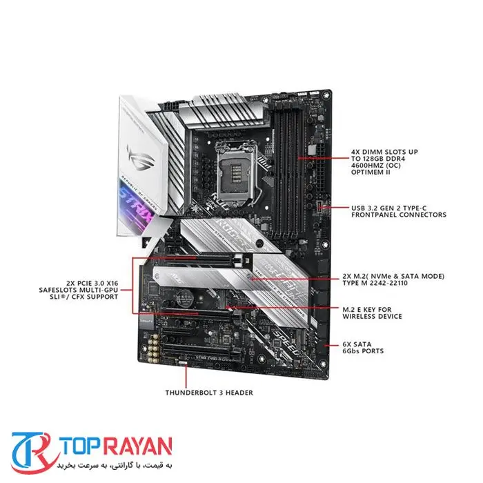 مادربرد ایسوس ROG STRIX Z490-A GAMING -gallery-9