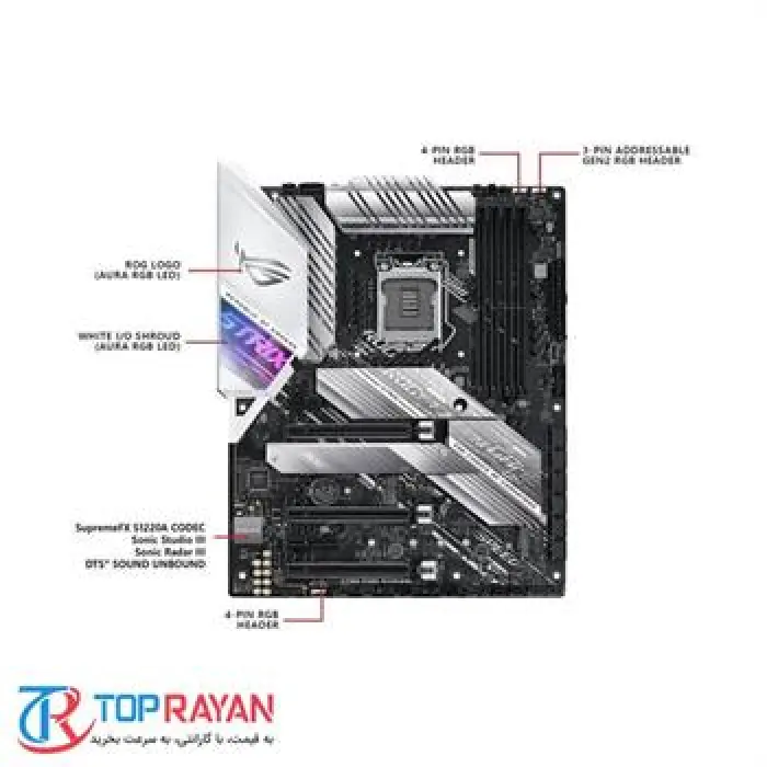 مادربرد ایسوس ROG STRIX Z490-A GAMING -gallery-2