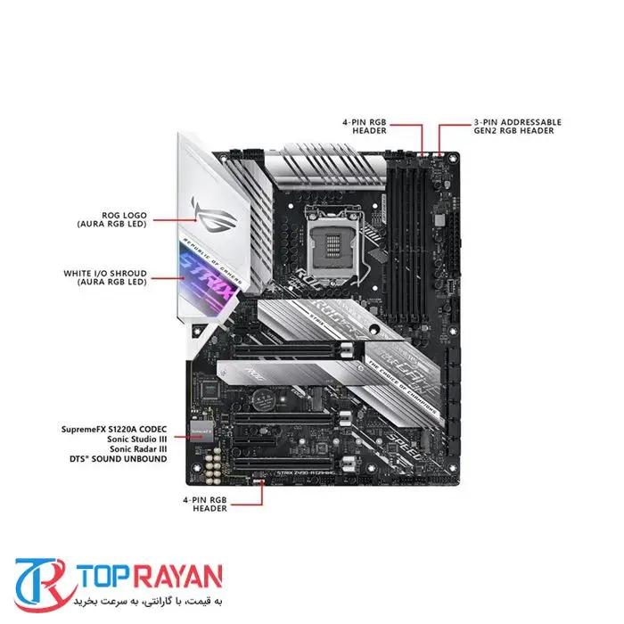 مادربرد ایسوس ROG STRIX Z490-A GAMING -gallery-8