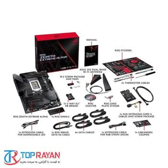 مادربرد ایسوس ROG Zenith Extreme Alpha X399 -gallery-4