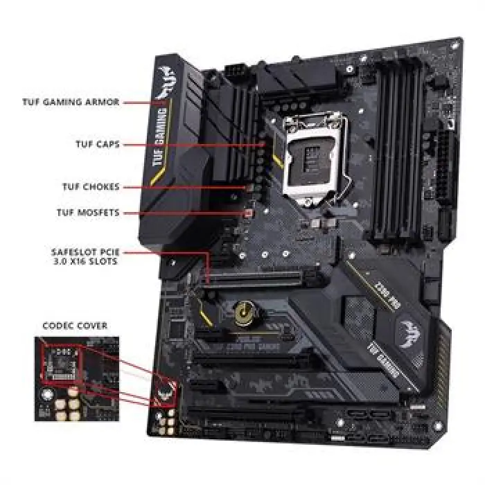 مادربرد ایسوس TUF Z390-PRO GAMING -gallery-2