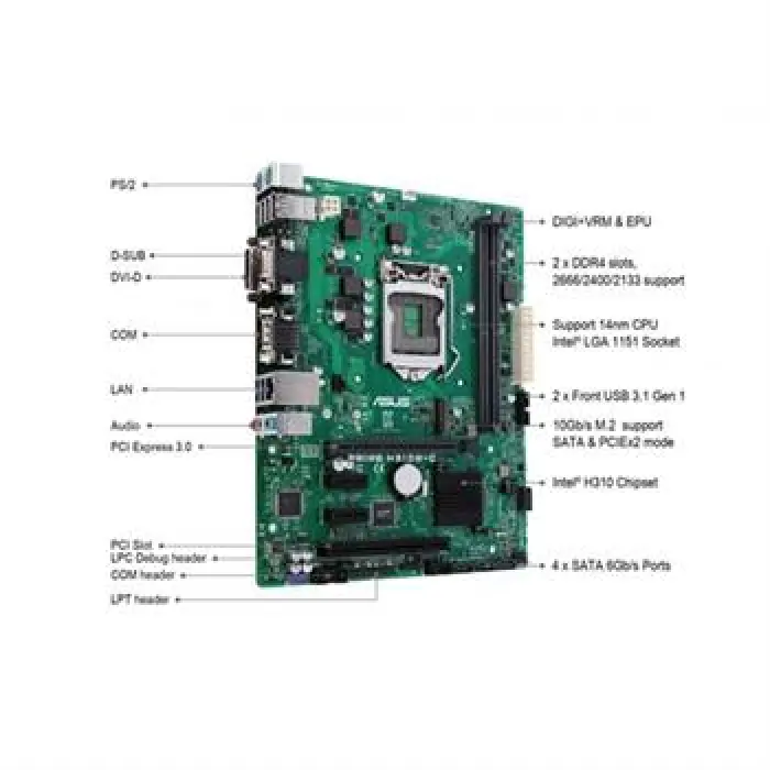 مادربرد ایسوس PRIME H310M-C -gallery-6