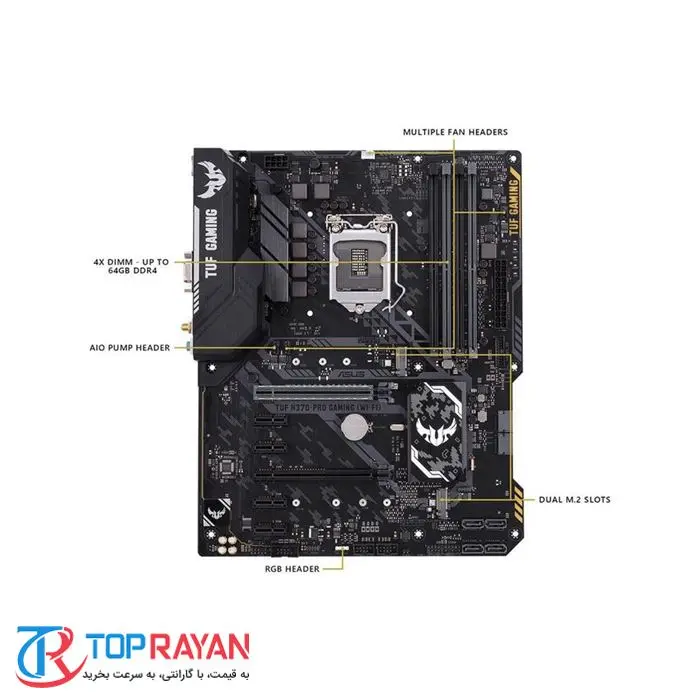 مادربرد ایسوس مدل تTUF H370-PRO GAMING (WI-FI) -gallery-9