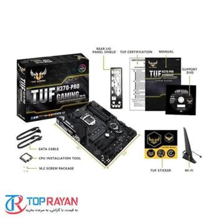 مادربرد ایسوس مدل تTUF H370-PRO GAMING (WI-FI) -gallery-5