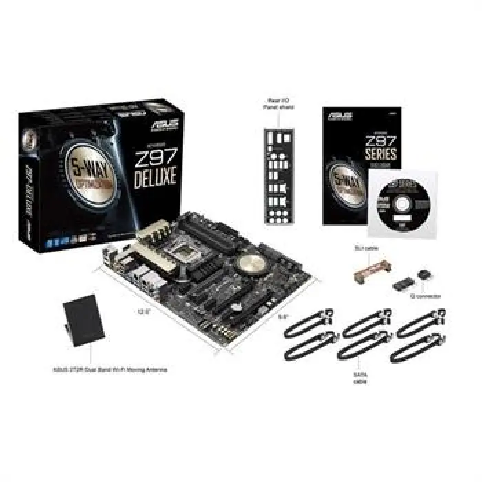 مادربرد ایسوس مدل Z97-DELUXE DDR3 سوکت 1150 -gallery-1