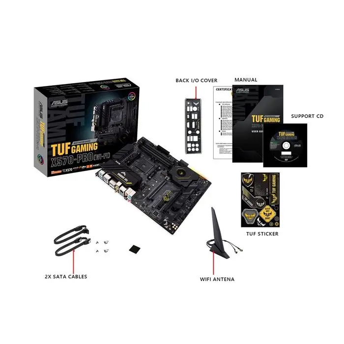 مادربرد ایسوس TUF GAMING X570-PRO WI-FI -gallery-8