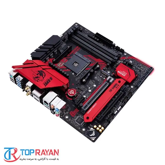 مادربرد ایسوس مدل TUF GAMING B550M (WI-FI) ZAKU II EDITION سوکت AM4 -gallery-5