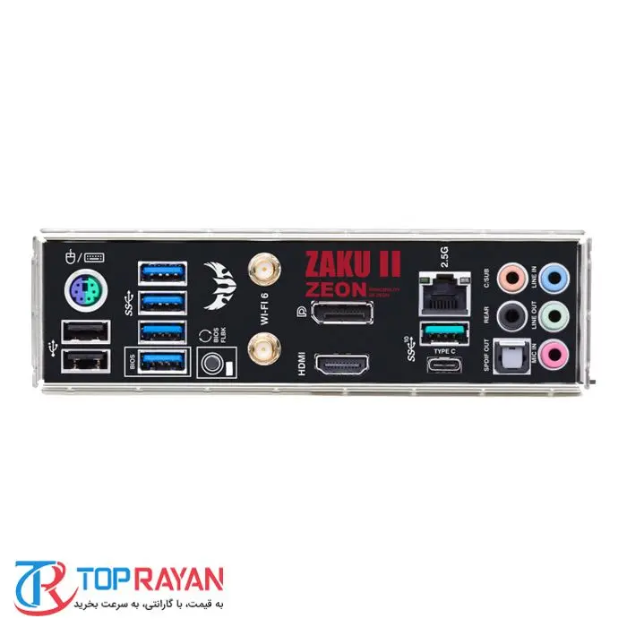 مادربرد ایسوس مدل TUF GAMING B550M (WI-FI) ZAKU II EDITION سوکت AM4 -gallery-7