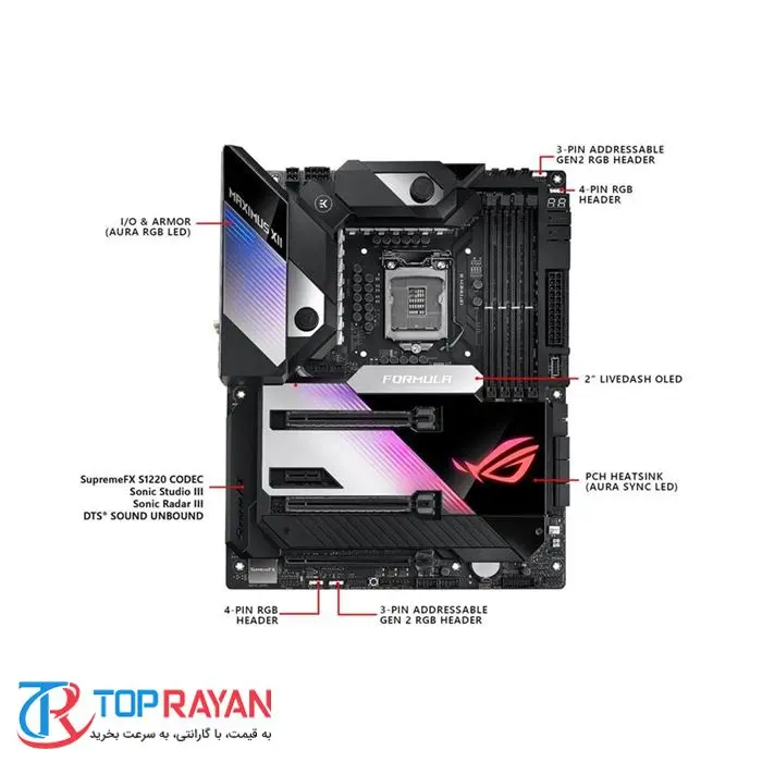مادربرد ایسوس مدل ROG MAXIMUS XII FORMULA -gallery-6