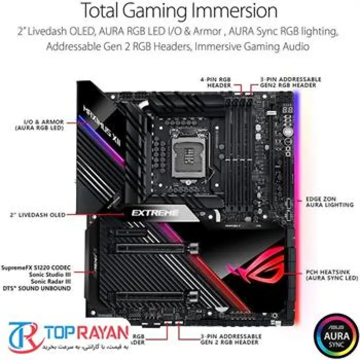 مادربرد ایسوس مدل ROG MAXIMUS XII EXTREME -gallery-3