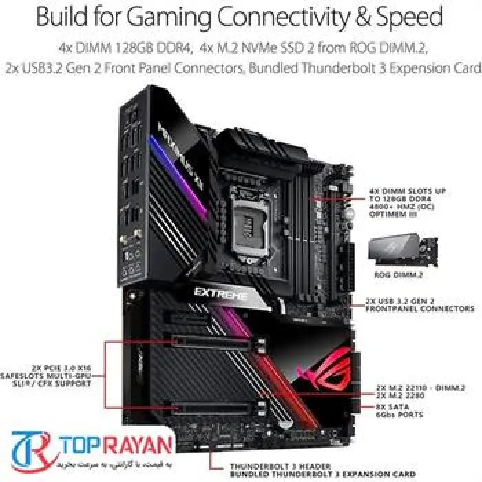 مادربرد ایسوس مدل ROG MAXIMUS XII EXTREME -gallery-4