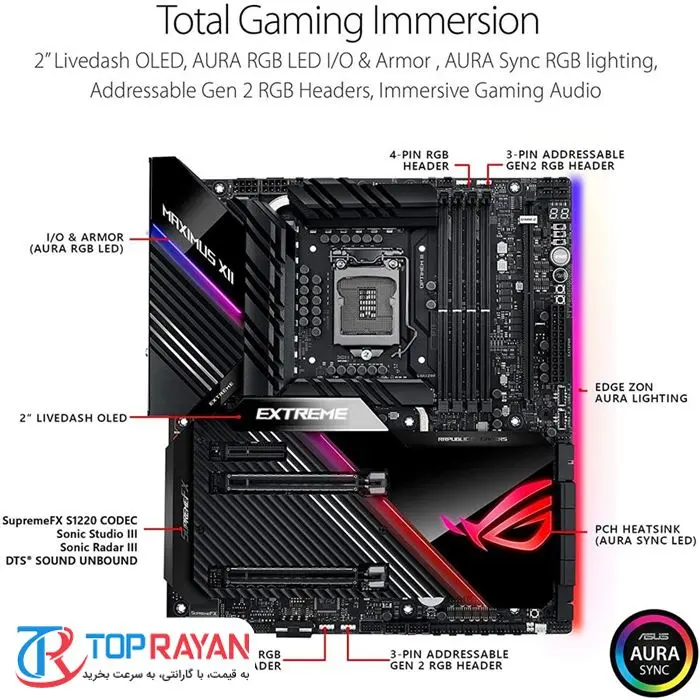 مادربرد ایسوس مدل ROG MAXIMUS XII EXTREME -gallery-8