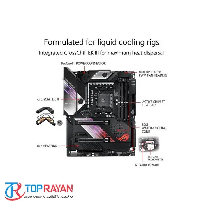 مادربرد ایسوس مدل ROG Crosshair VIII Formula -gallery-9