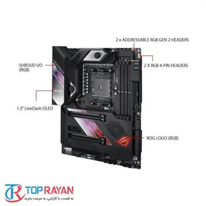 مادربرد ایسوس مدل ROG Crosshair VIII Formula -gallery-1
