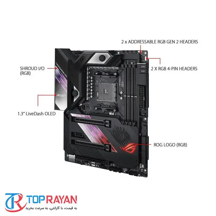 مادربرد ایسوس مدل ROG Crosshair VIII Formula -gallery-7