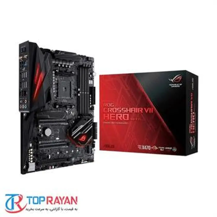 مادربرد ایسوس مدل ROG Crosshair VII HERO WiFi AM4 X470 -gallery-2