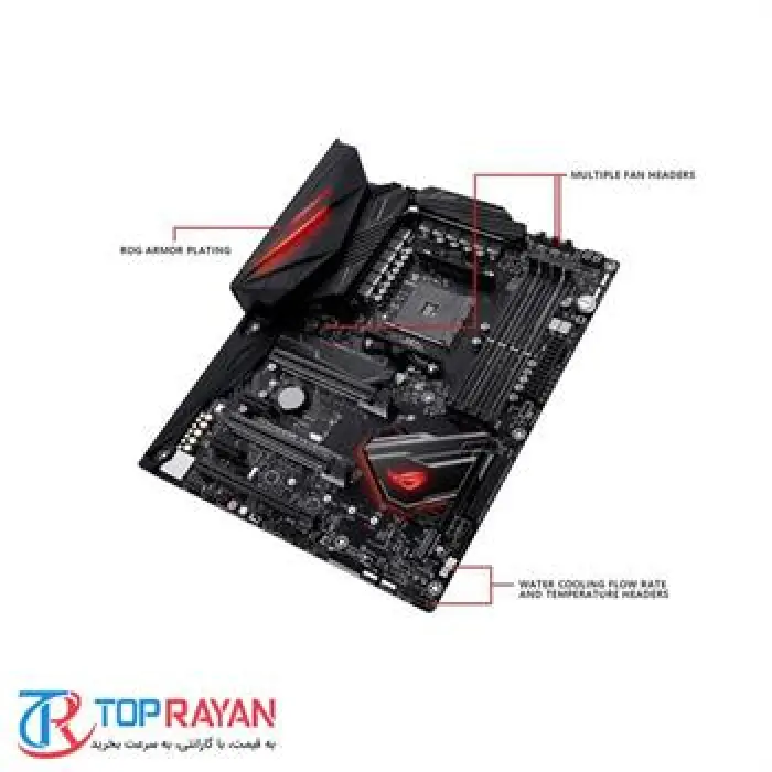 مادربرد ایسوس مدل ROG Crosshair VII HERO WiFi AM4 X470 -gallery-3