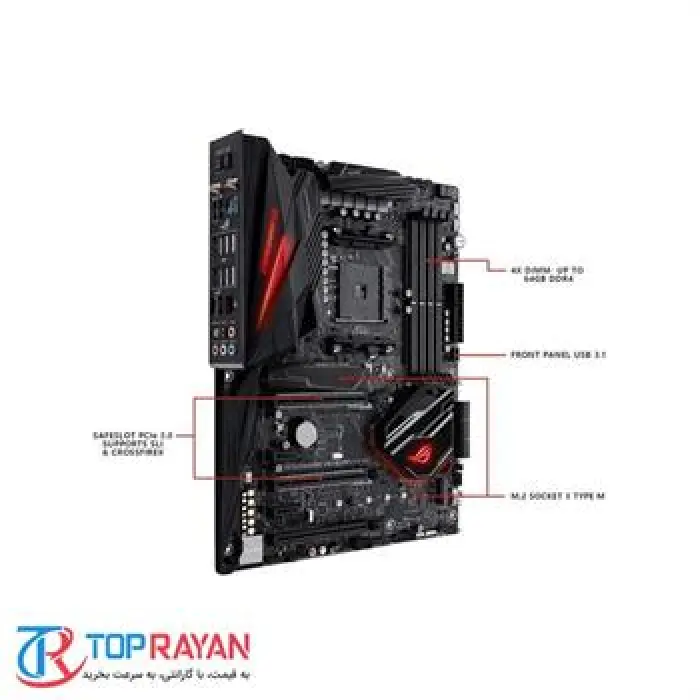 مادربرد ایسوس مدل ROG Crosshair VII HERO WiFi AM4 X470 -gallery-4