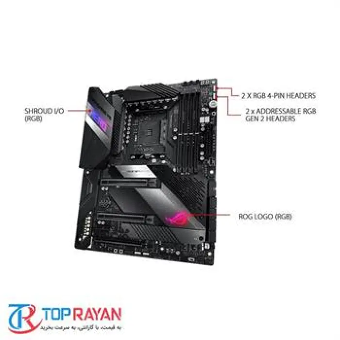 مادربرد ایسوس مدل ROG Crosshair VIII Hero WI-FI -gallery-3